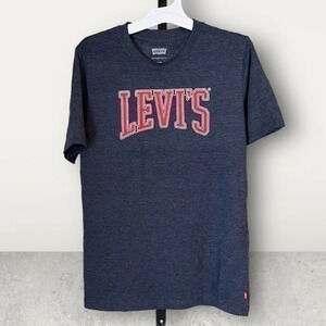 LEVI’S KIDS T-SHIRT SIZE 14/16 ~  BLUE W/ RED TAG LEVI’S TAB